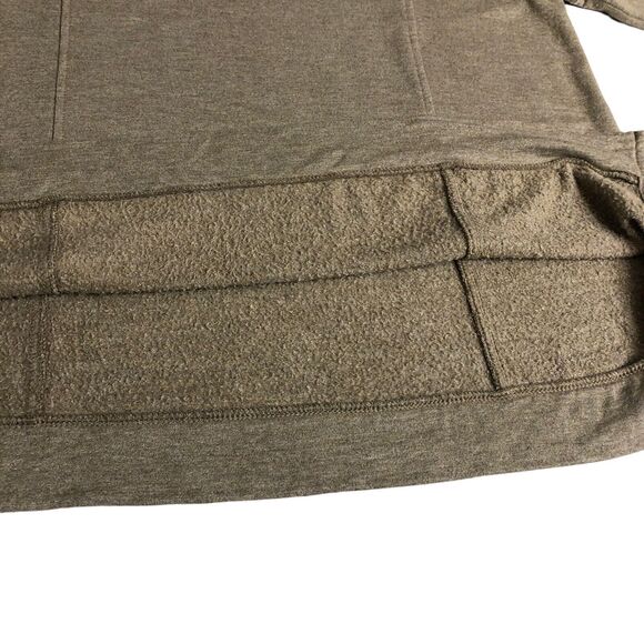 Pure J Jill Sweater Women Petite M Brown Tranquility Fleece Pullover Comfort - Picture 6 of 14